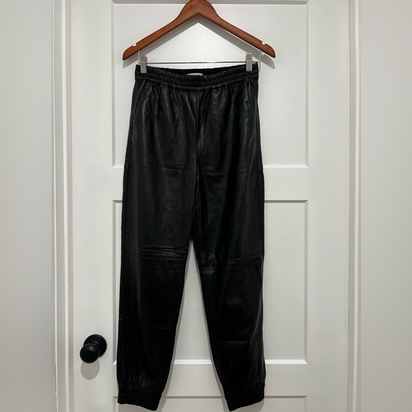 Babaton faux leather pants - Picture 2 of 2